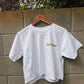 Crop Top T-Shirt Surf Lounge Fest