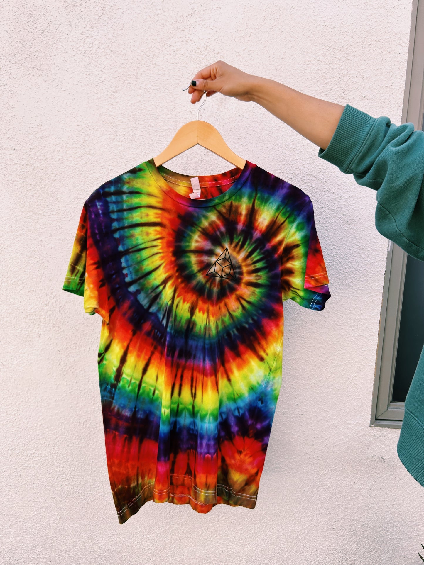 Tie Dyed Boards & Beans t shirt