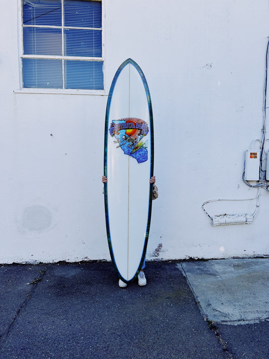 Raffle Surfboard for PB Surf Club