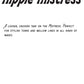 Hippie Mistress Fish