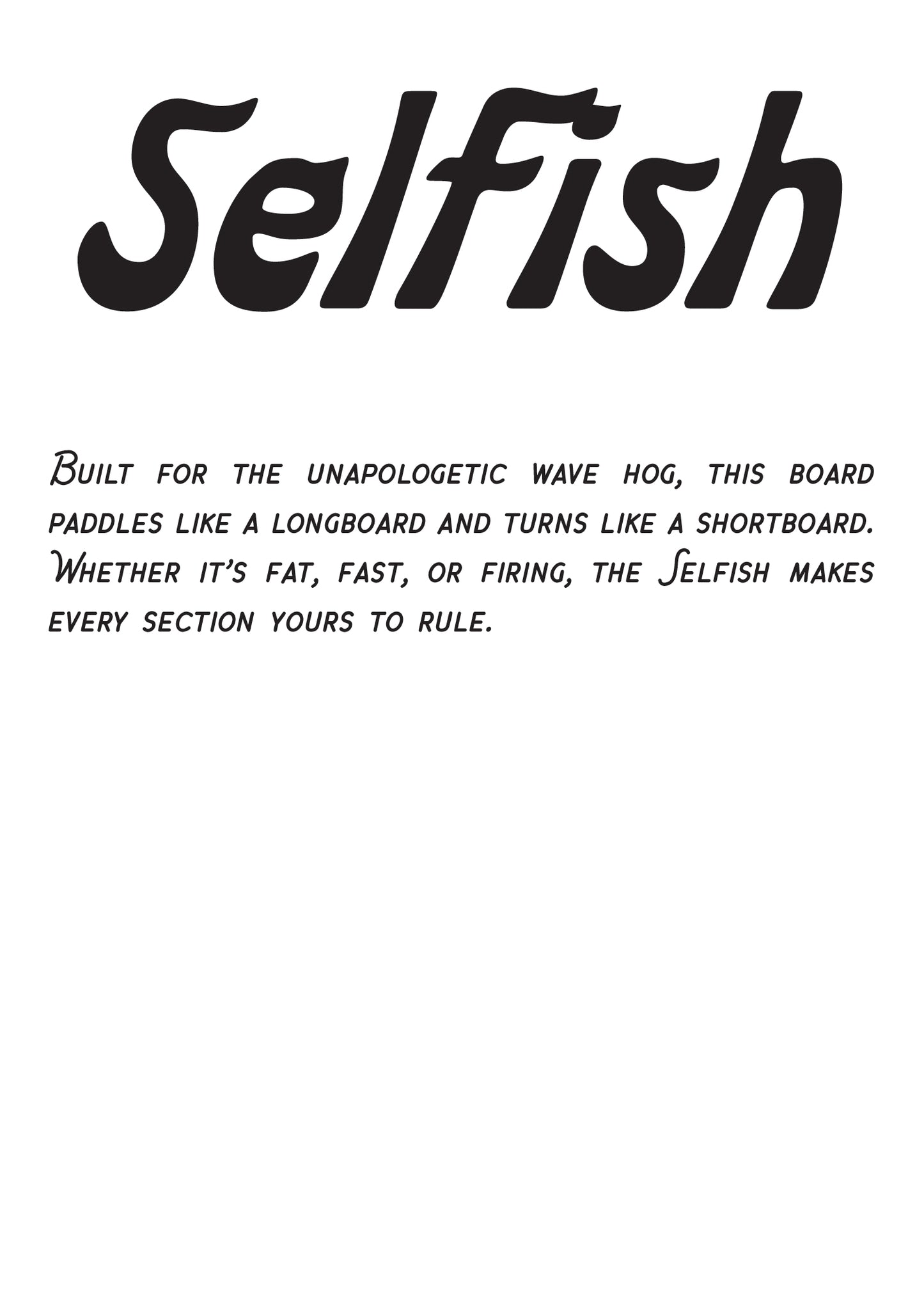Sel-Fish